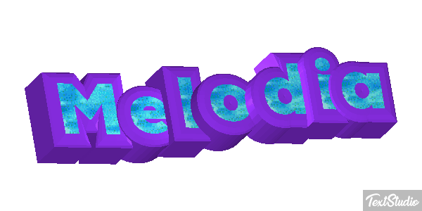 Melodia Efeito do texto