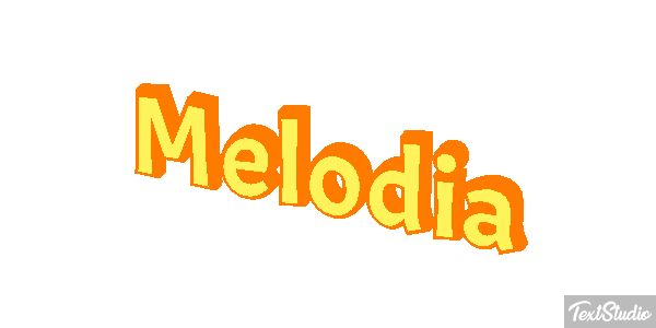 Melodia Efeito do texto