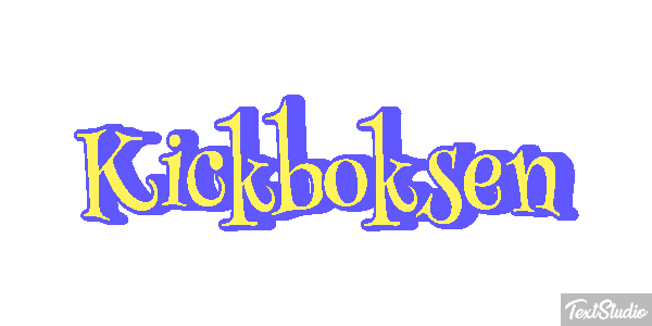 Kickboksen Efeito do texto