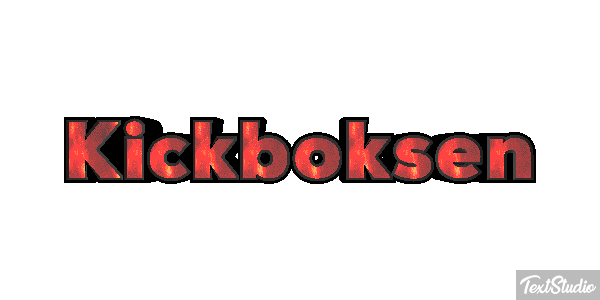 Kickboksen Efeito do texto