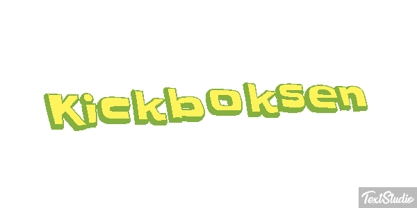 Kickboksen Efeito do texto