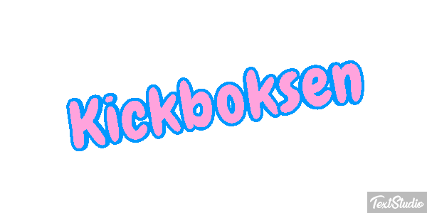 Kickboksen Efeito do texto