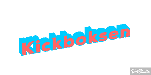 Kickboksen Efeito do texto
