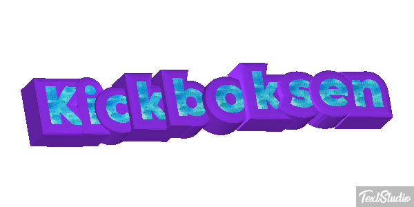 Kickboksen Efeito do texto