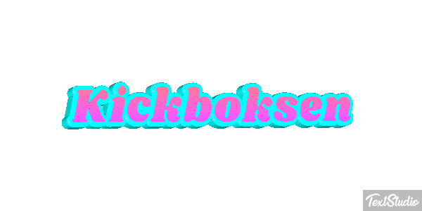 Kickboksen Efeito do texto