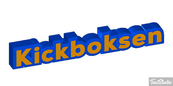 Kickboksen Efeito do texto