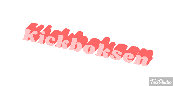Kickboksen Efeito do texto