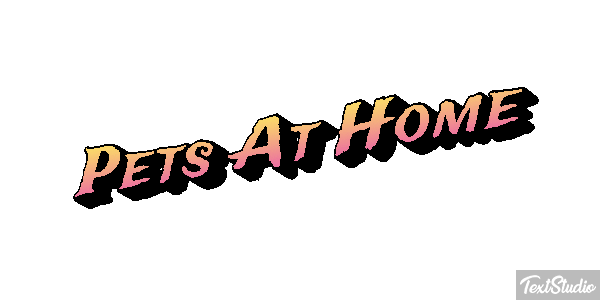Pets At Home Efeito do texto
