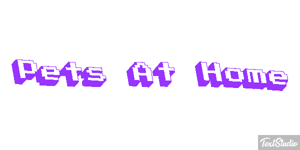 Pets At Home Efeito do texto