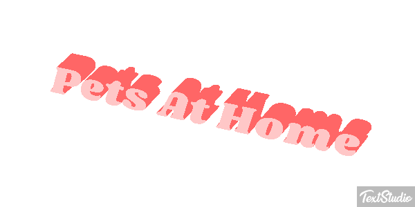 Pets At Home Efeito do texto