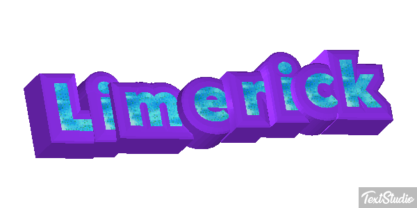 Limerick Text effect