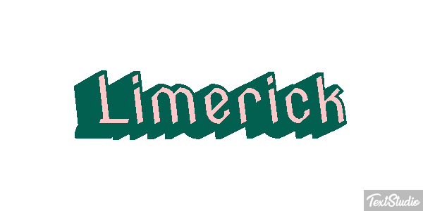 Limerick Text effect