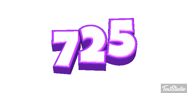 725 Efecto de texto