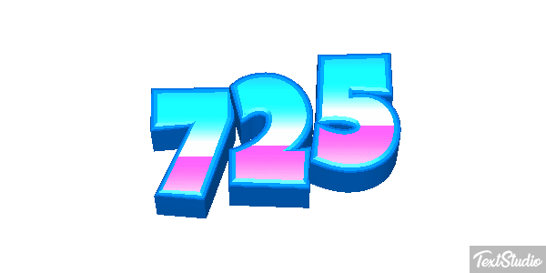 725 Efecto de texto