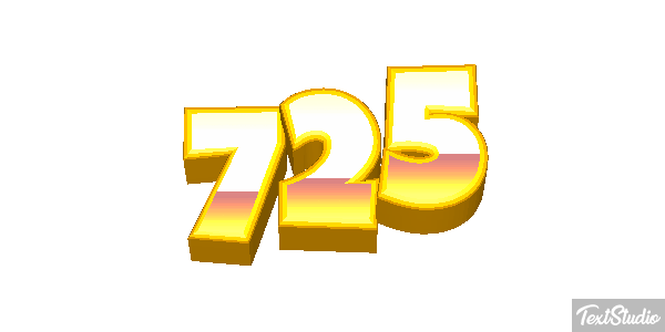 725 Efecto de texto