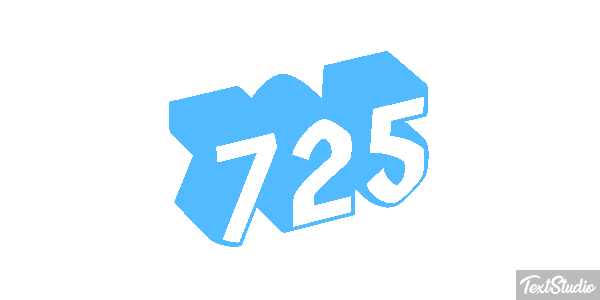 725 Efecto de texto