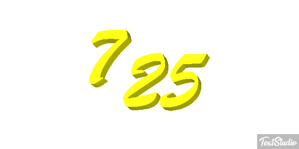 725 Efecto de texto