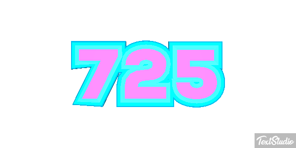 725 Efecto de texto