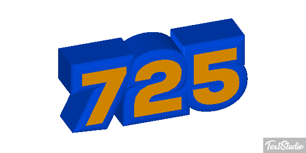 725 Efecto de texto