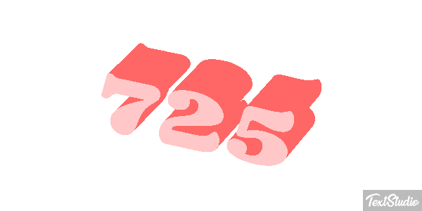 725 Efecto de texto