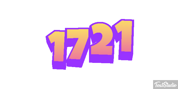 1721 Effet de texte