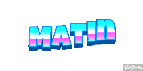 Matin Text effect