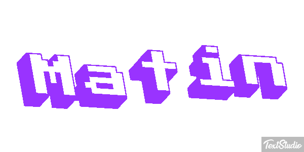 Matin Text effect