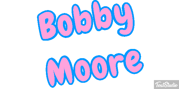 Bobby Moore Text effect