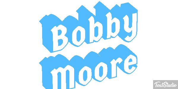 Bobby Moore Text effect