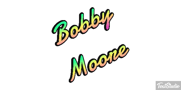 Bobby Moore Text effect