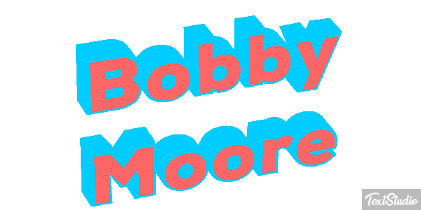 Bobby Moore Text effect