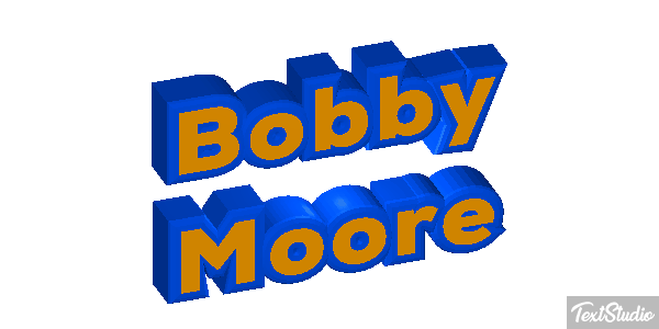 Bobby Moore Text effect