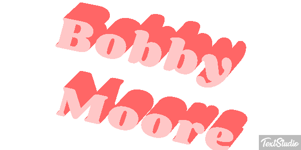 Bobby Moore Text effect