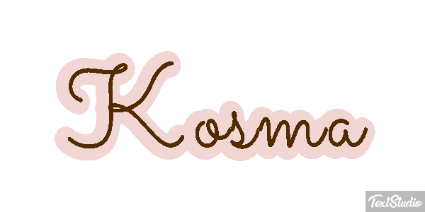 Kosma Effet de texte