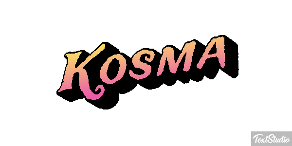 Kosma Effet de texte