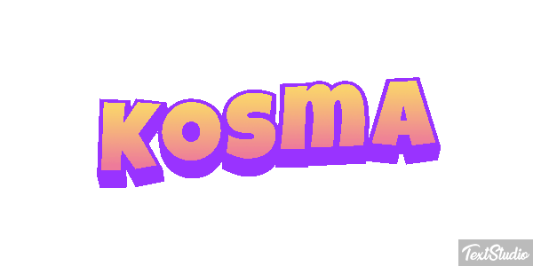 Kosma Effet de texte