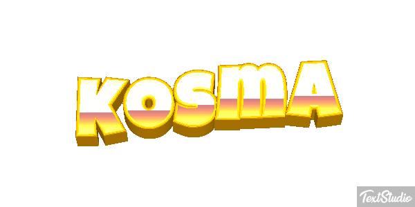 Kosma Effet de texte