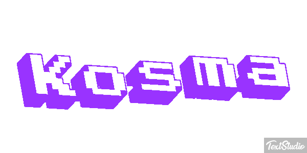Kosma Effet de texte