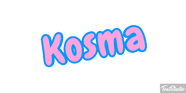 Kosma Effet de texte