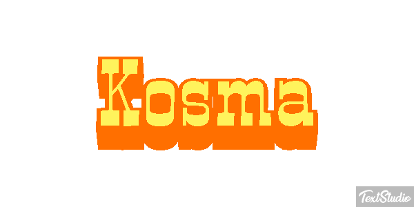 Kosma Effet de texte