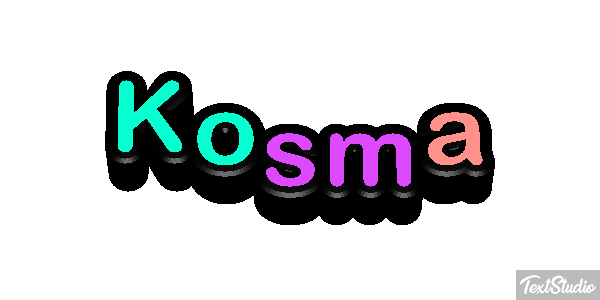 Kosma Effet de texte