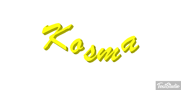 Kosma Effet de texte