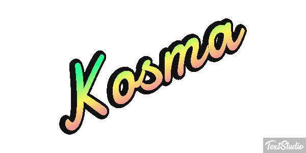 Kosma Effet de texte