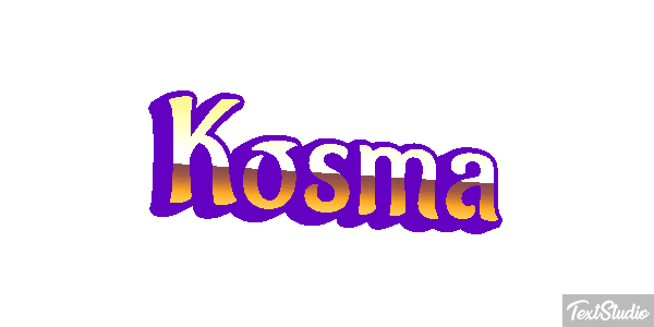 Kosma Effet de texte
