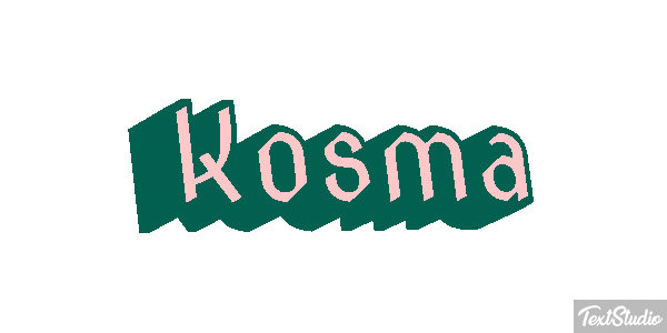 Kosma Effet de texte