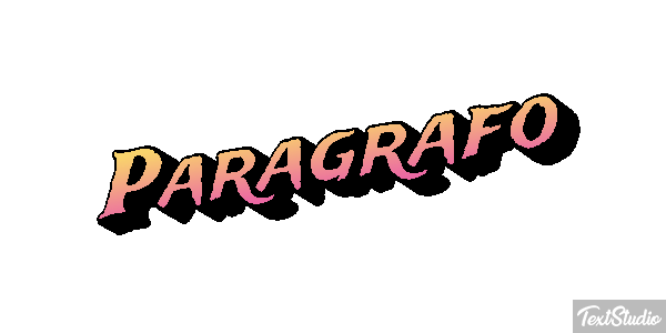 Parágrafo Text effect