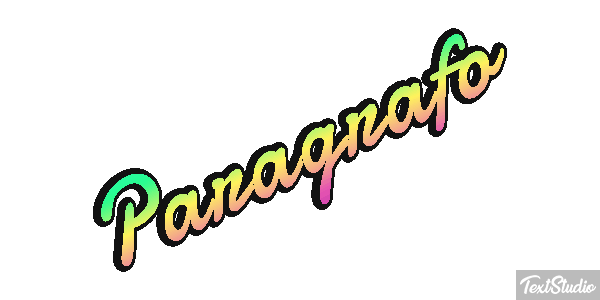 Parágrafo Text effect