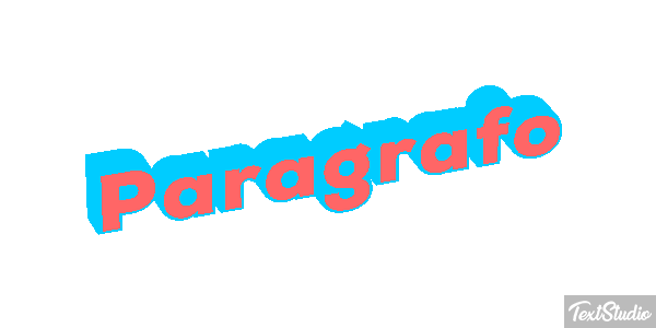 Parágrafo Text effect