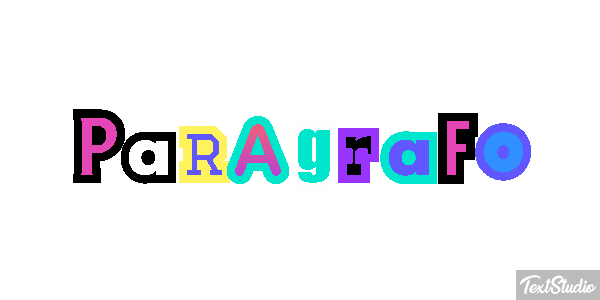 Parágrafo Text effect