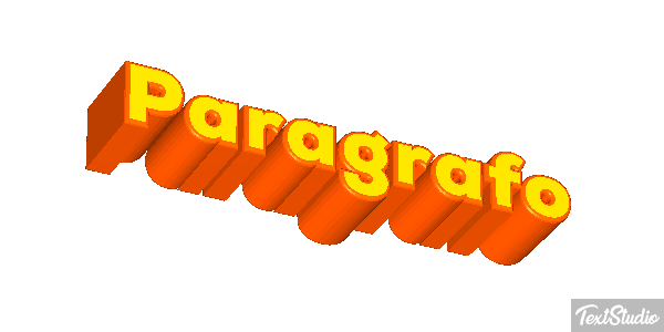 Parágrafo Text effect
